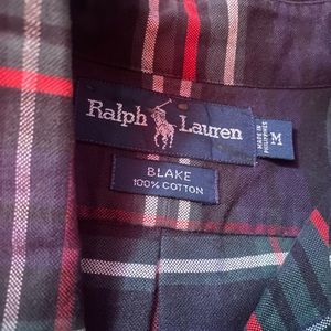 Ralph Lauren Bear Button Up Long Sleeve